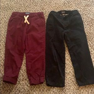 Two pair of boys pants 4T